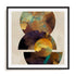 Patina Plates II Wall Art #oran_black-white-border