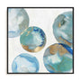 Blue Green Marbles II Wall Art