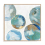 Blue Green Marbles II Wall Art