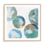 Blue Green Marbles II Wall Art