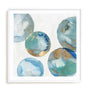 Blue Green Marbles II Wall Art