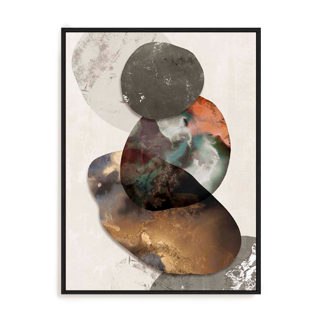 Metallic Fusion I Wall Art