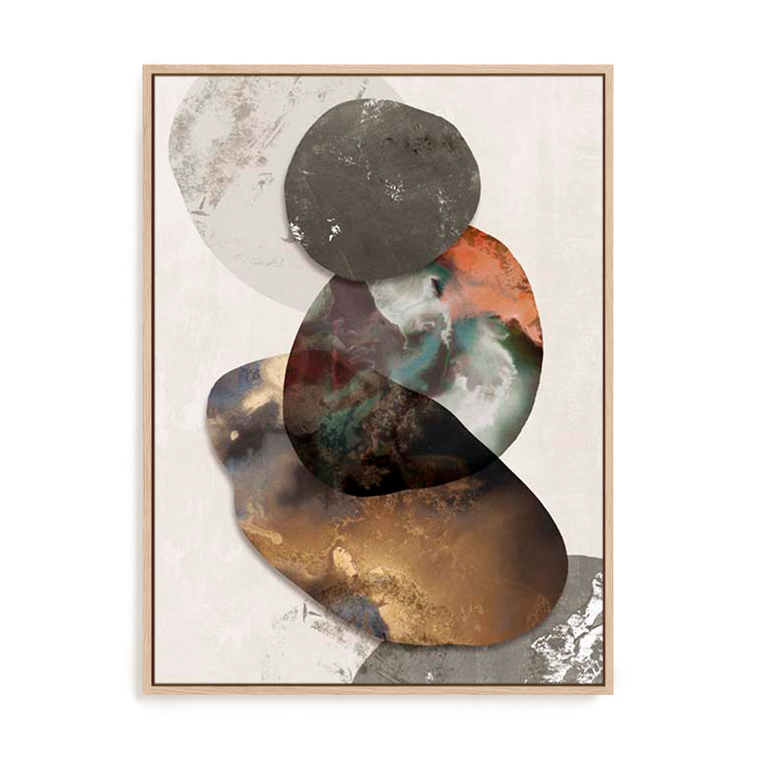 Metallic Fusion I Wall Art