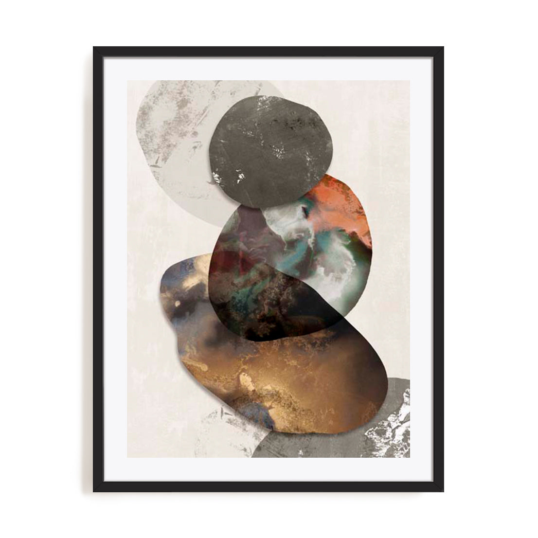 Metallic Fusion I Wall Art