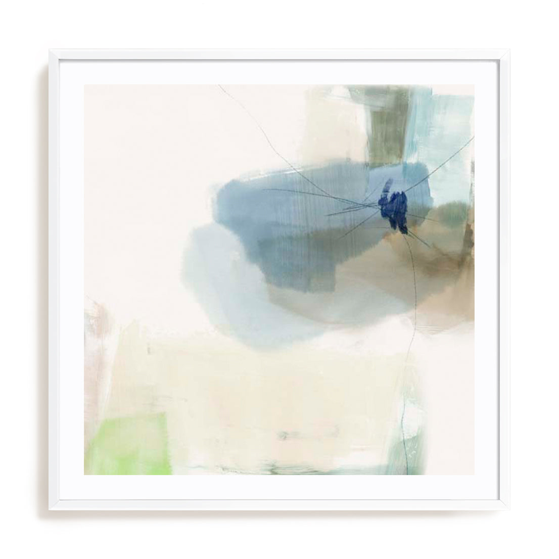 Aquamarine Whispers I Wall Art