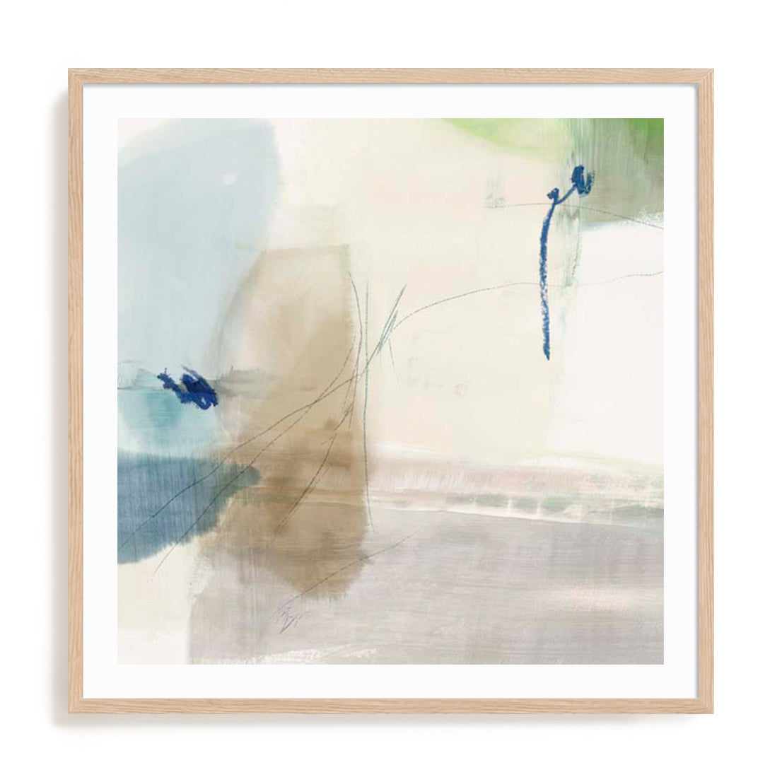 Aquamarine Whispers II Wall Art