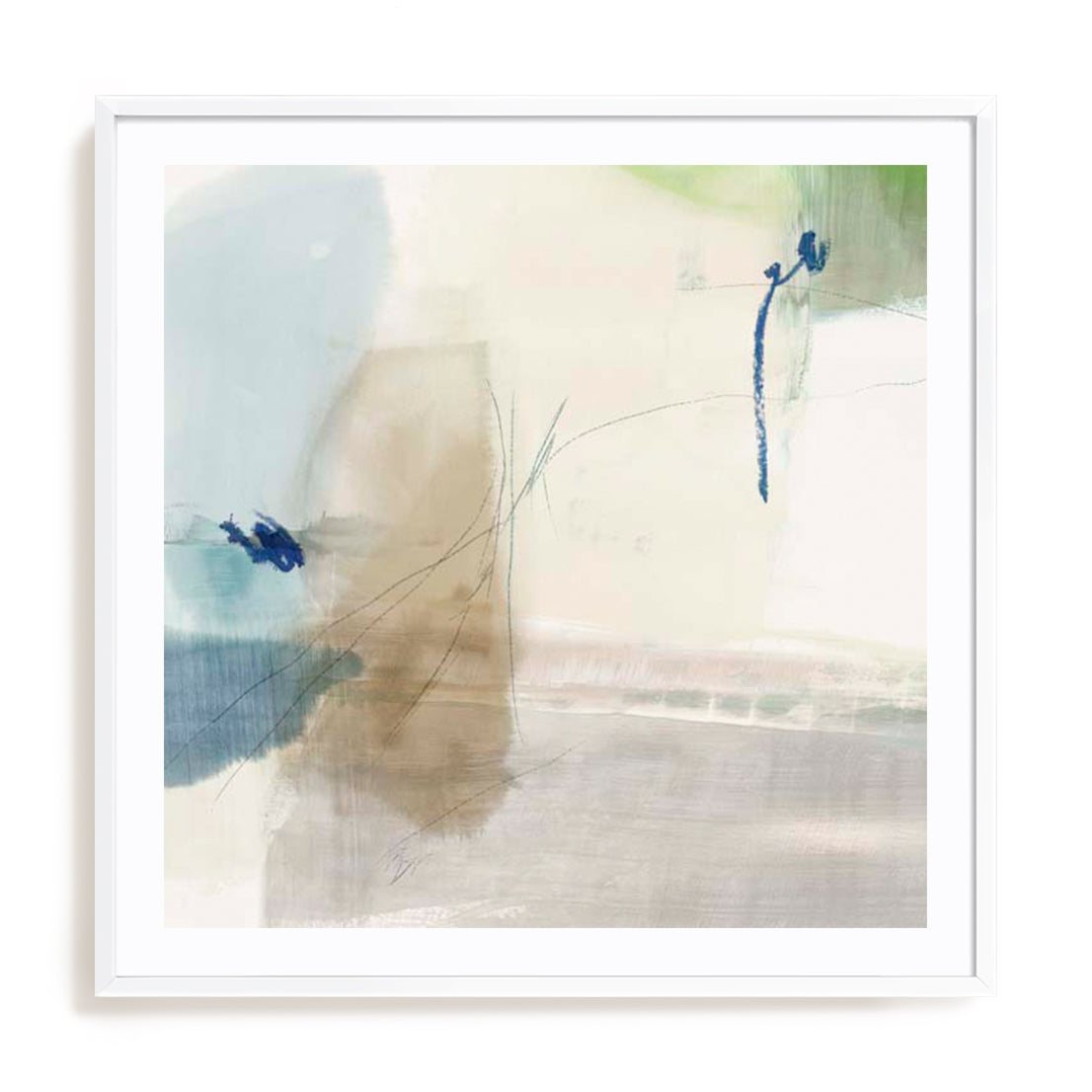 Aquamarine Whispers II Wall Art