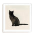 Le Chat Noir I Wall Art #oran_white-white-border