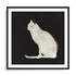 Leave Me Alone Wall Art #oran_black-white-border