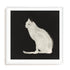 Leave Me Alone Wall Art #oran_white-white-border