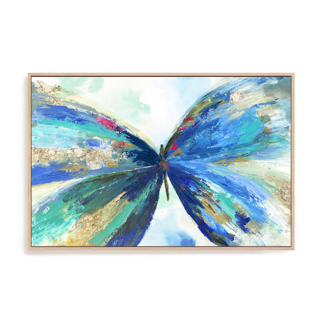 Blue Butterfly Wall Art