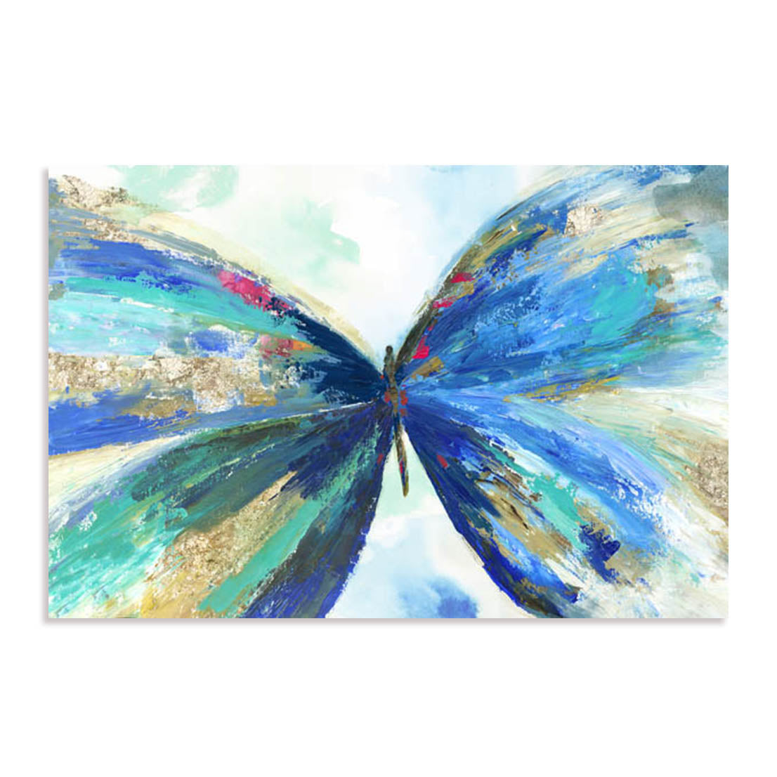 Blue Butterfly Wall Art
