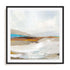 Soft Sea I Wall Art #oran_black-white-border