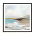 Soft Sea II Wall Art #oran_black-white-border