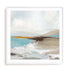 Soft Sea II Wall Art #oran_white-white-border