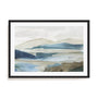 Misty Blue Mountains Wall Art