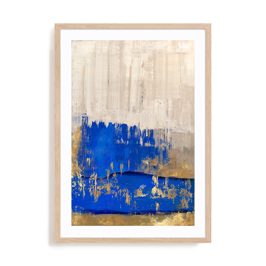 Indigo Abstract II Wall Art
