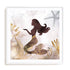 Mermaid II Wall Art #oran_white-white-border