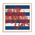 Red Coral I Wall Art #oran_natural-white-border