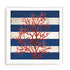 Red Coral II Wall Art #oran_white-white-border