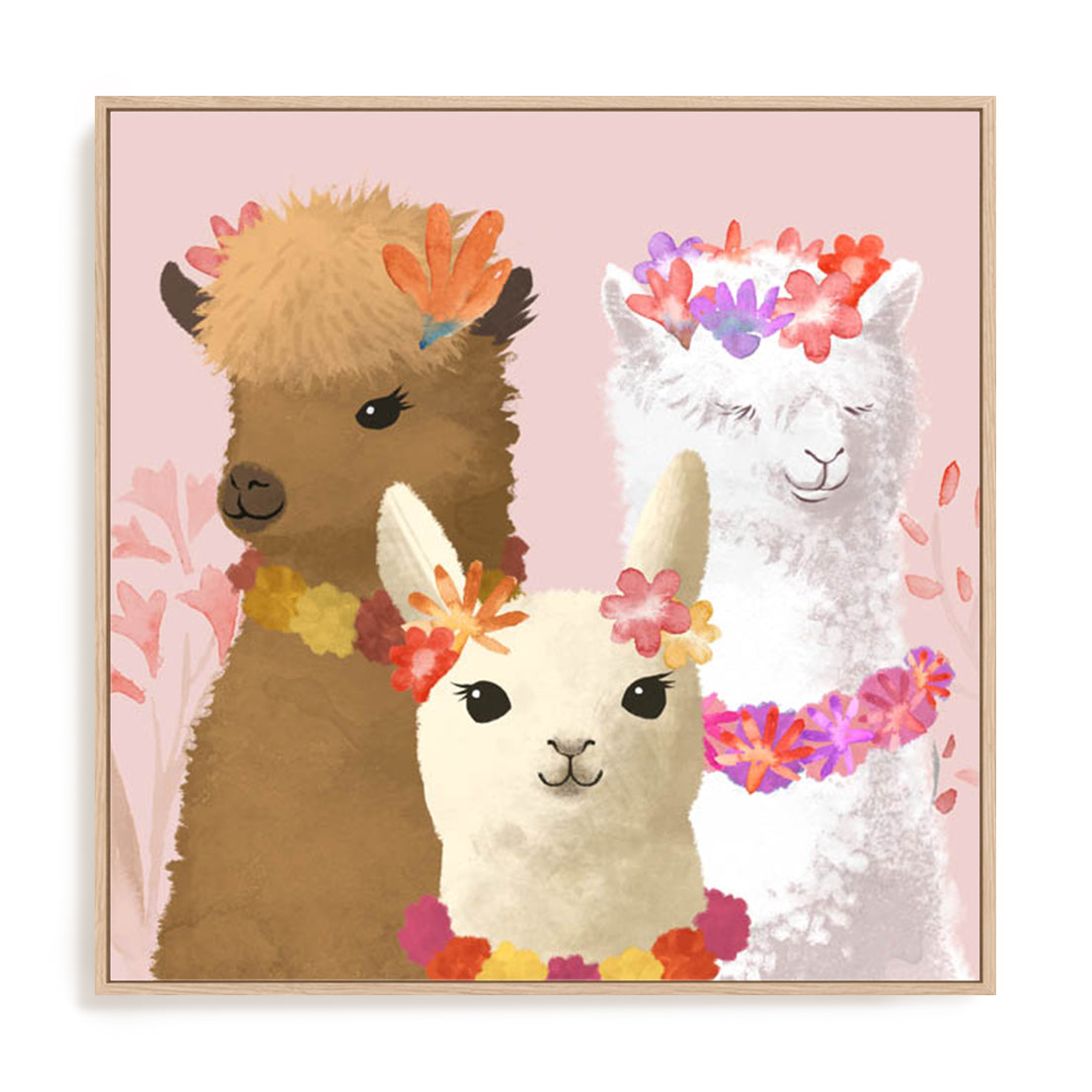 Llama Party I Wall Art