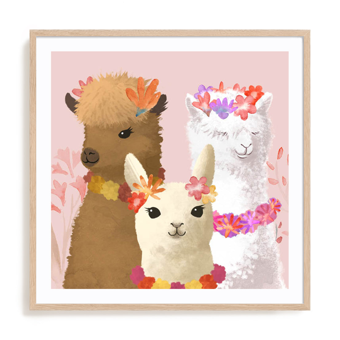 Llama Party I Wall Art