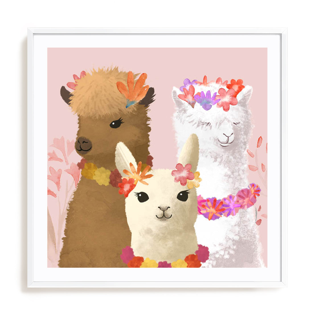 Llama Party I Wall Art