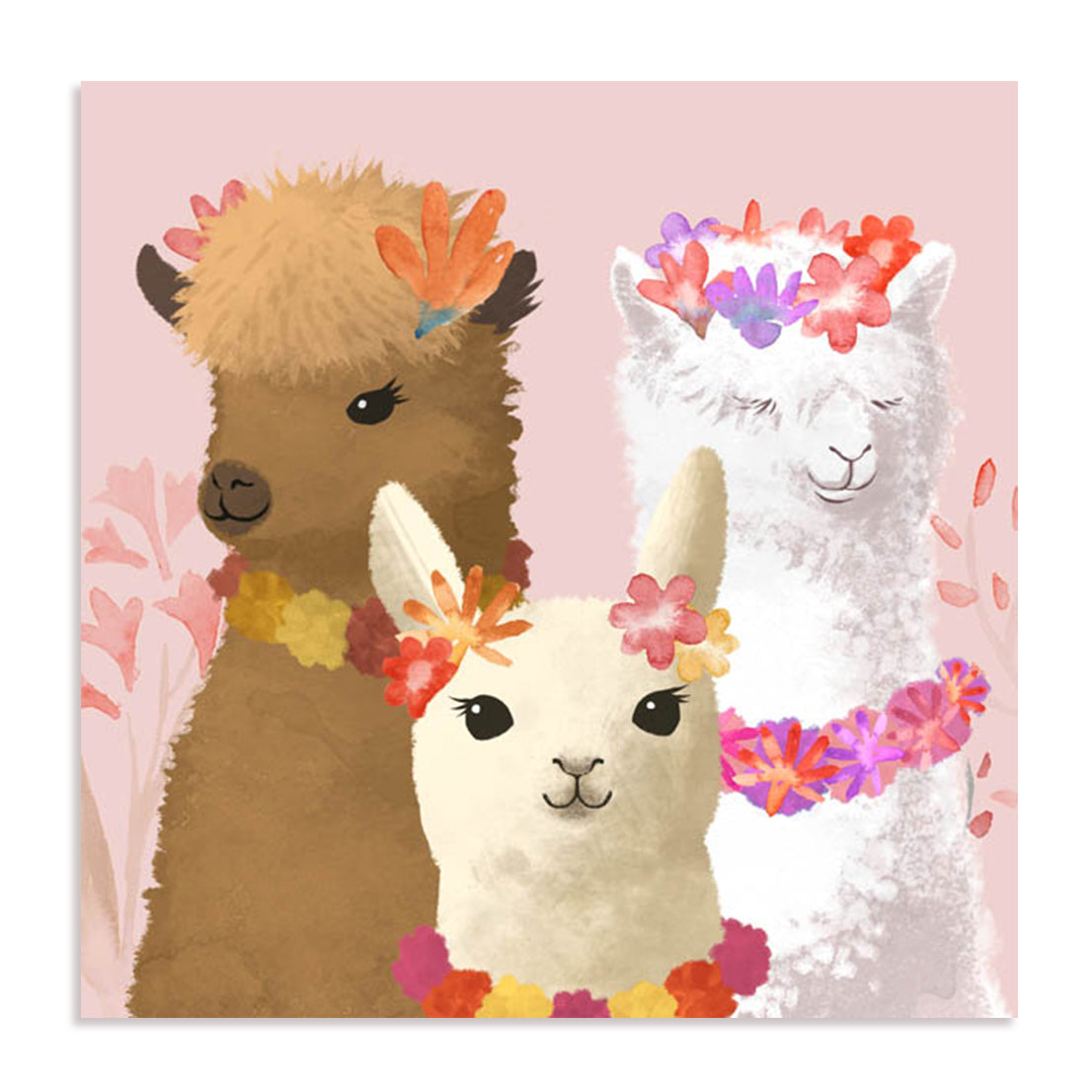 Llama Party I Wall Art