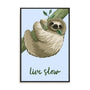 Live Slow Wall Art