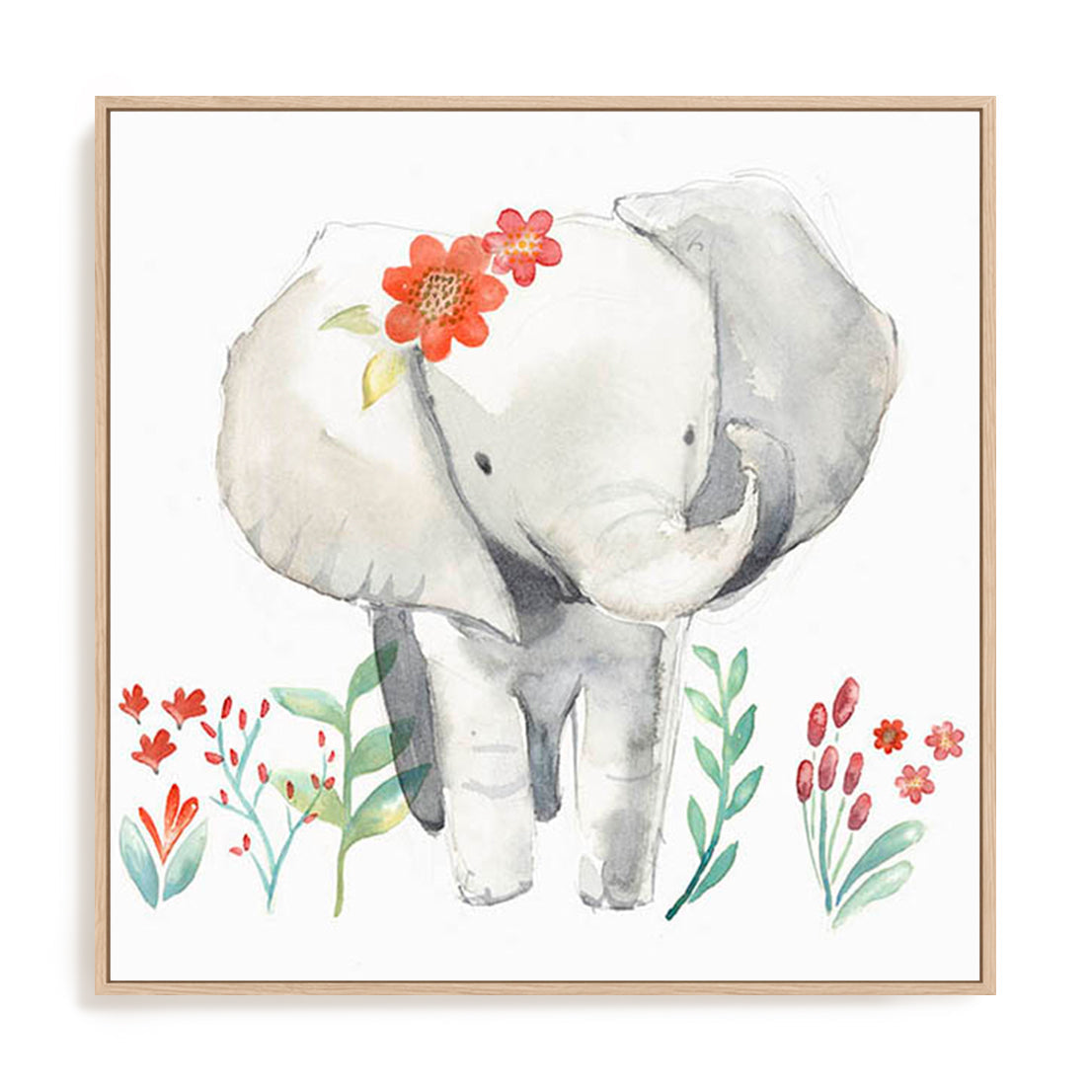 Baby Elephant Wall Art