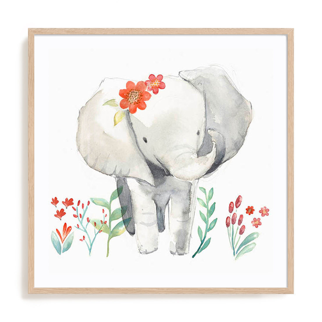 Baby Elephant Wall Art