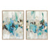 Abstract Flow I And  II Wall Art