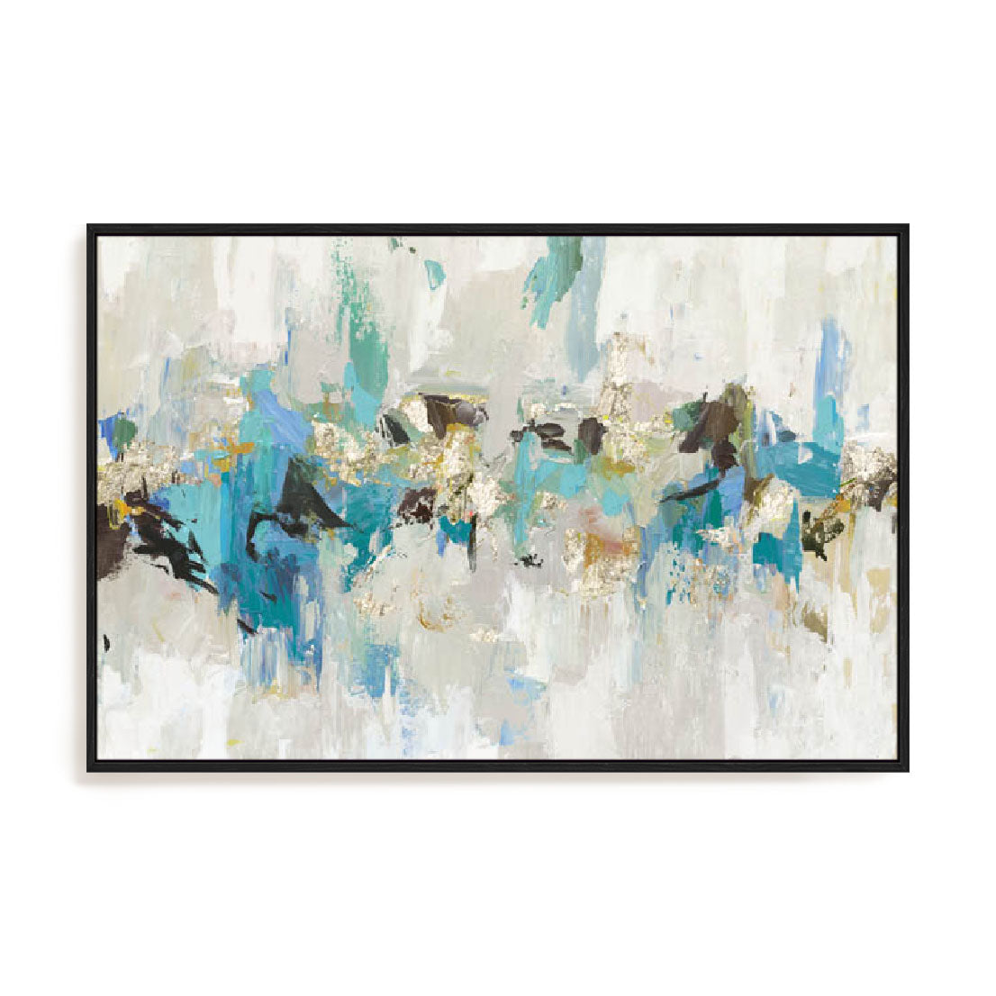 Blue Silver III Wall Art