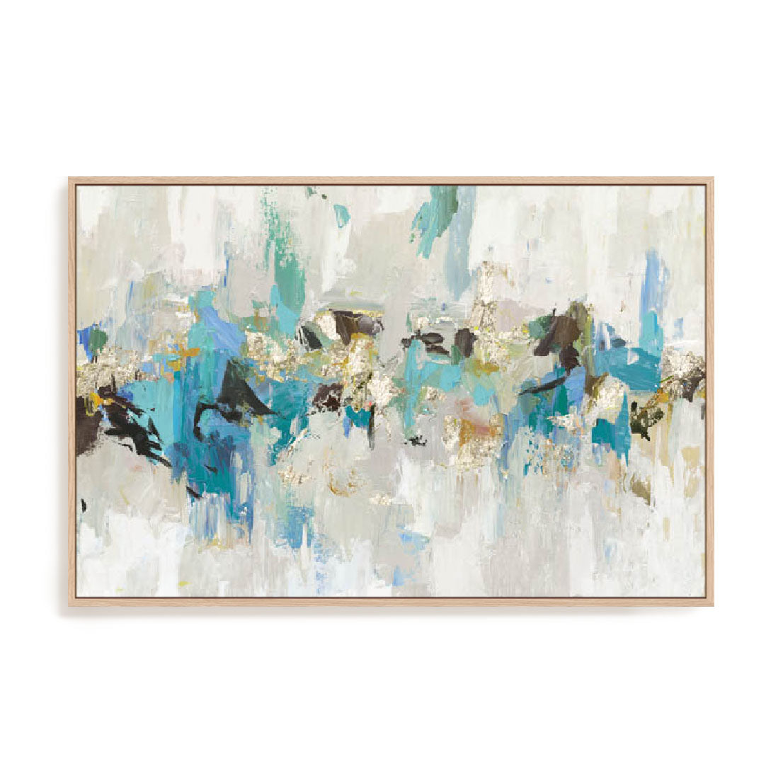 Blue Silver III Wall Art