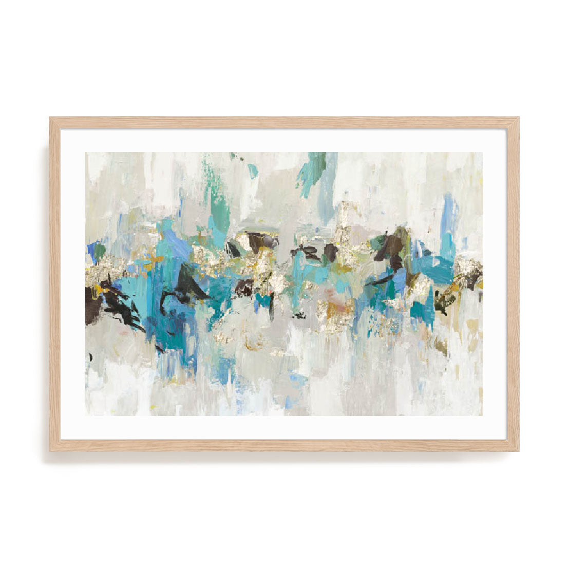 Blue Silver III Wall Art