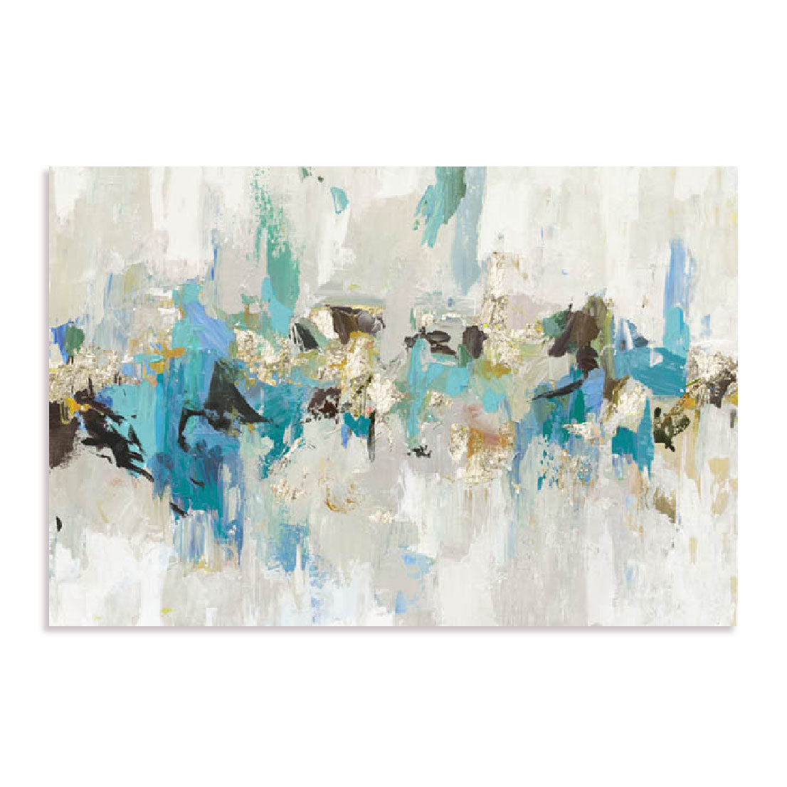 Blue Silver III Wall Art