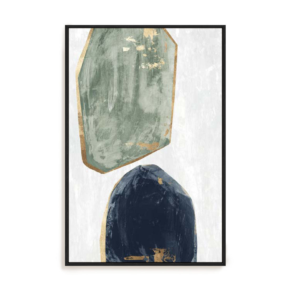 Stones I Blue Version Wall Art