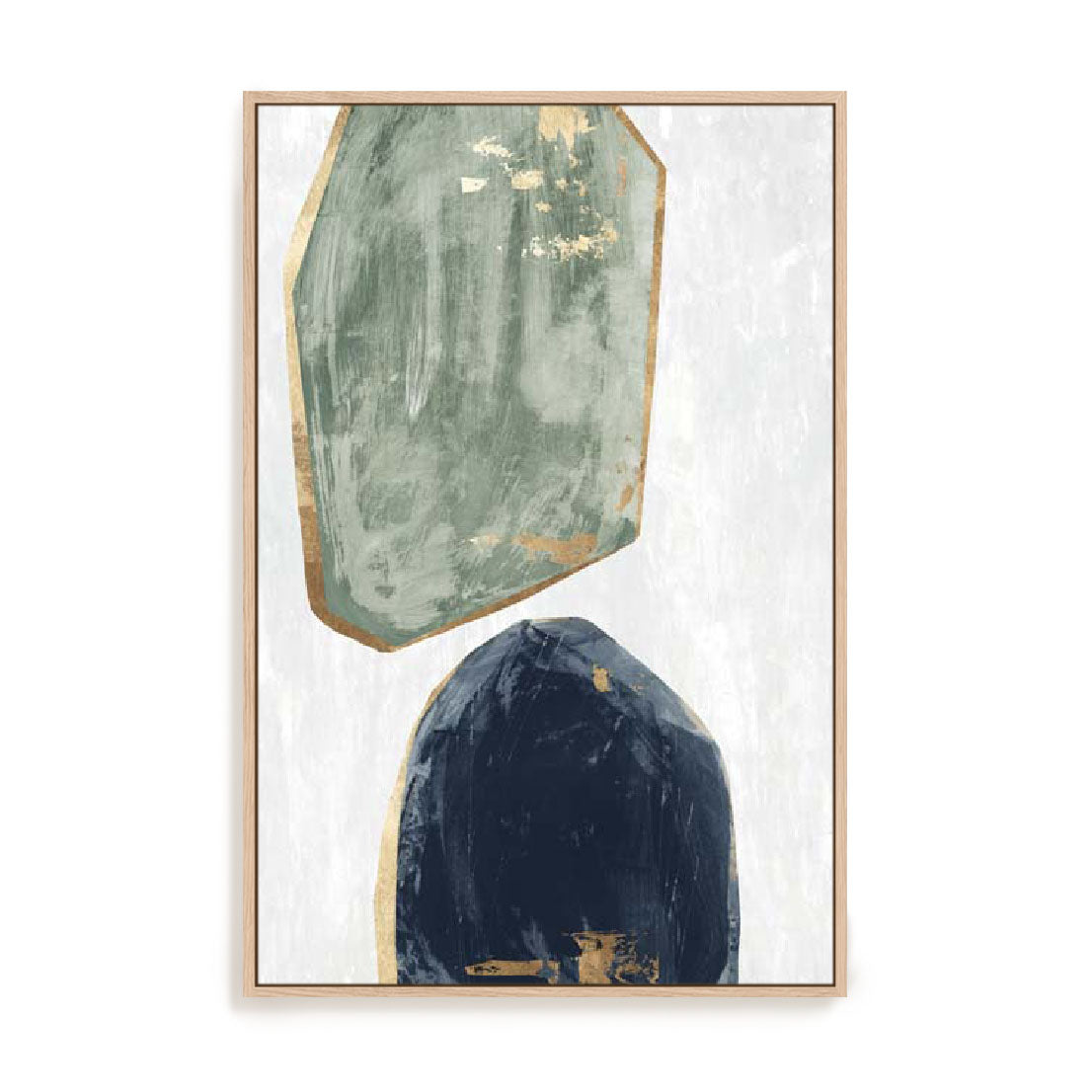 Stones I Blue Version Wall Art