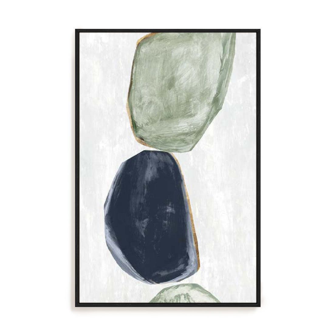 Stones II Blue Version Wall Art