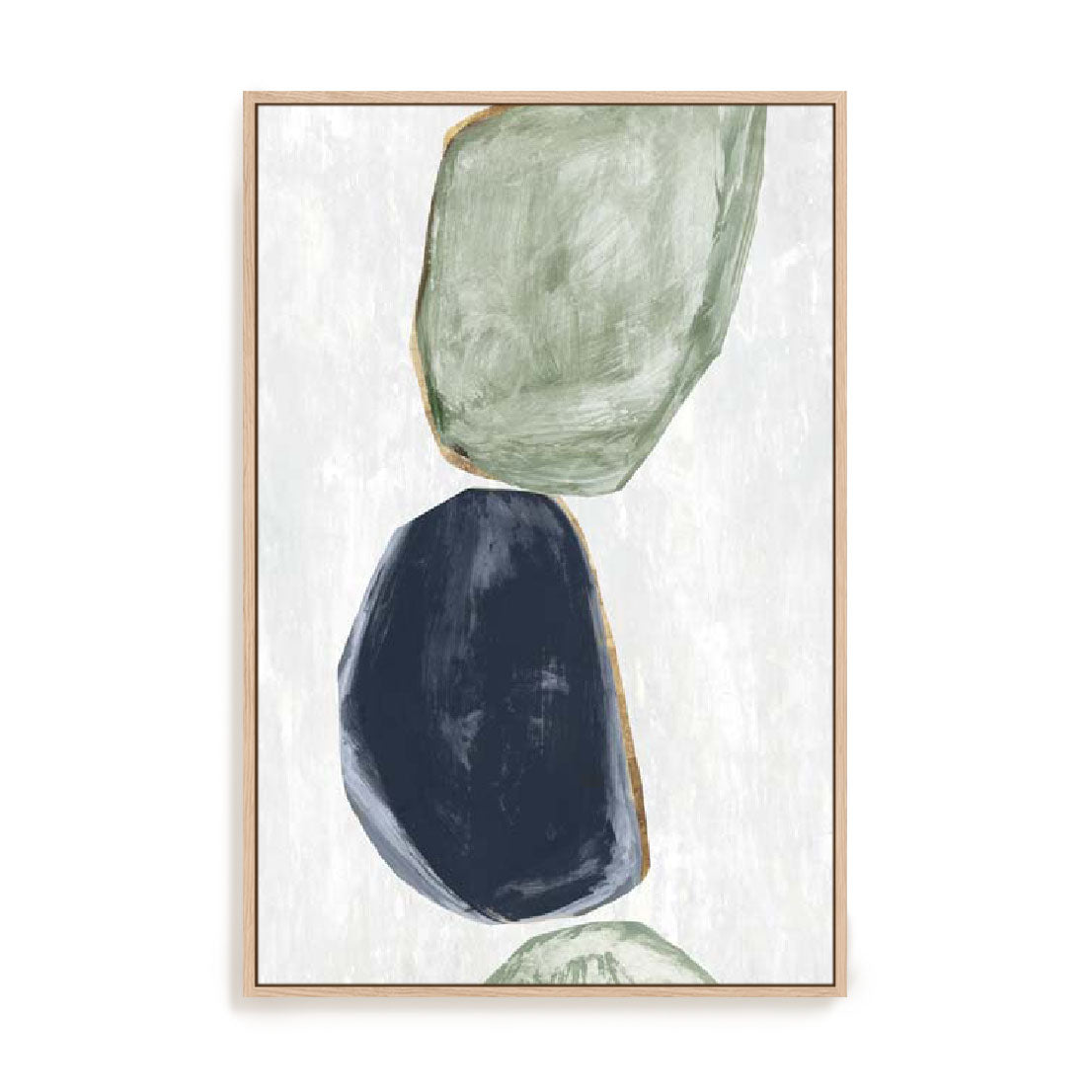 Stones II Blue Version Wall Art