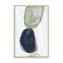 Stones II Blue Version Wall Art