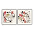Connected Lines I And II Wall Art