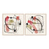Connected Lines I And II Wall Art