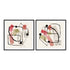 Connected Lines I And II Wall Art