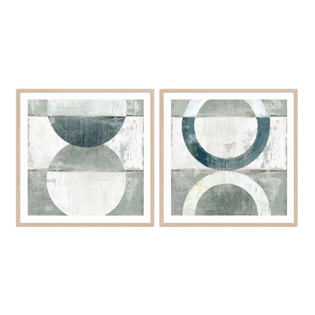 Pewter Plates Pairs Wall Art