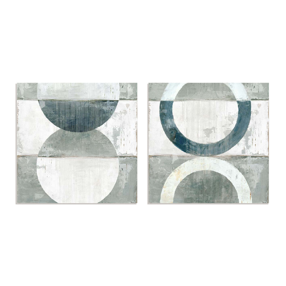 Pewter Plates Pairs Wall Art