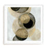 Gold Circles I Wall Art #oran_white-white-border
