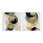 Gold Circle Pairs Wall Art