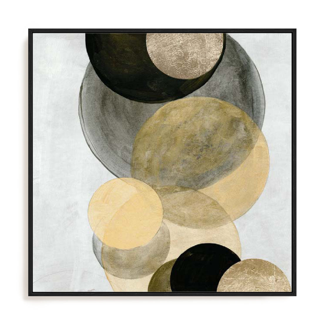 Gold Circles II Wall Art
