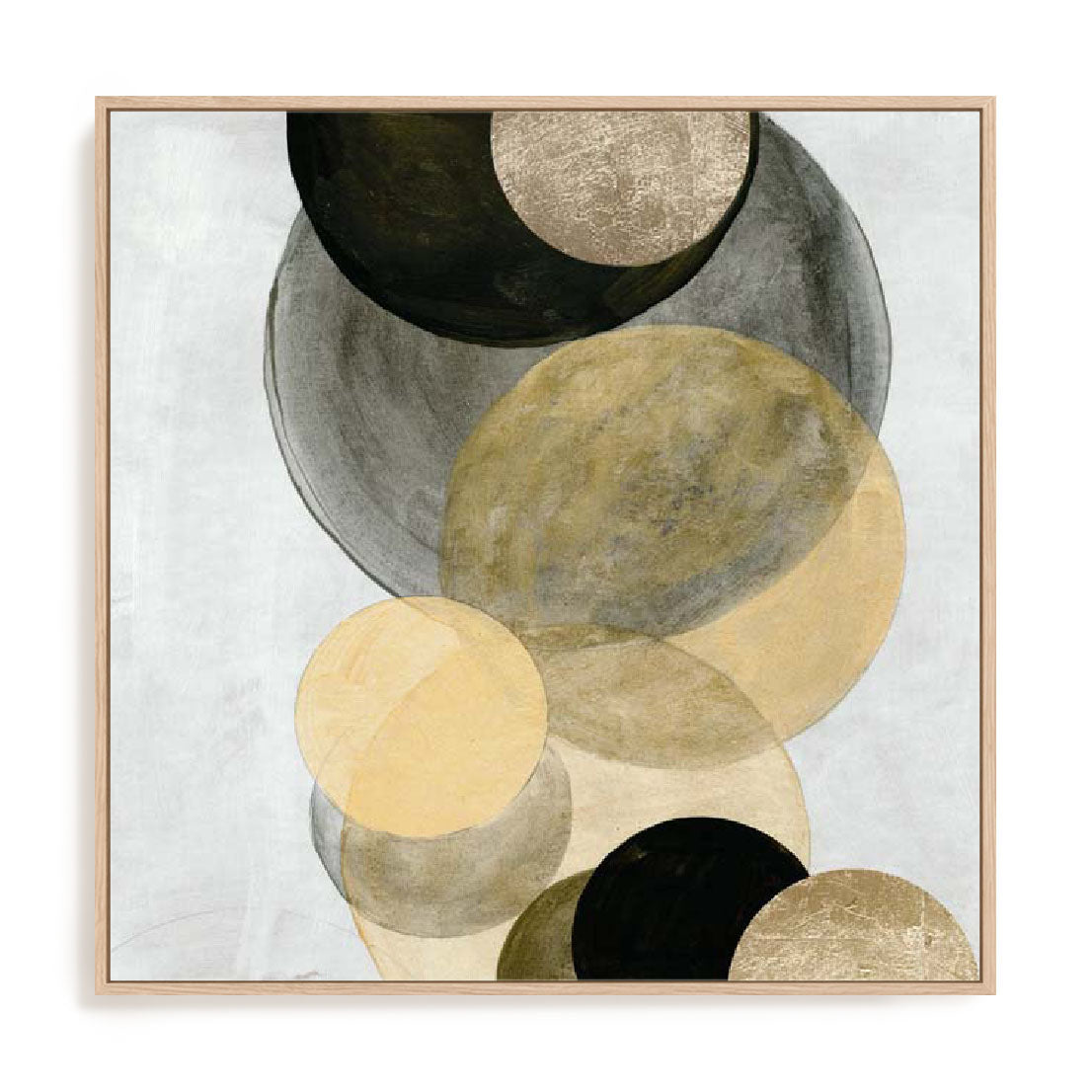 Gold Circles II Wall Art